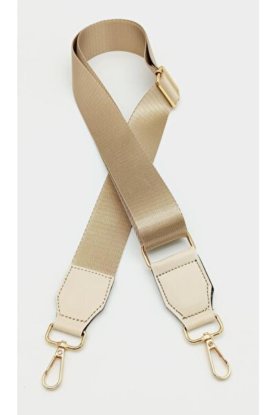 angel çanta aksesuar Coloana Poliester Piele Artificiala 120x4 Cm Bej Auriu D...