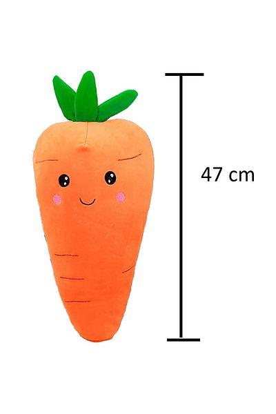 Oyuncakfabrikasi Plush Carrot Pillow 47 Cm