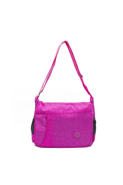 Moda Çanta 1123 Pembe Postacı Kolej Çantası