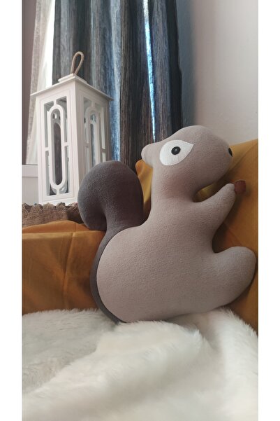 İDİLİNA Sincap Figürlü Yastık