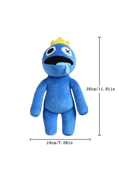 Schulzz Rainbow Friends Blue-yellow Imported Plush Toy 30cm
