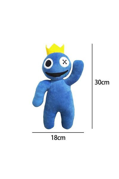 Schulzz Rainbow Friends Blue-yellow 1 Imported Plush Toy 30cm