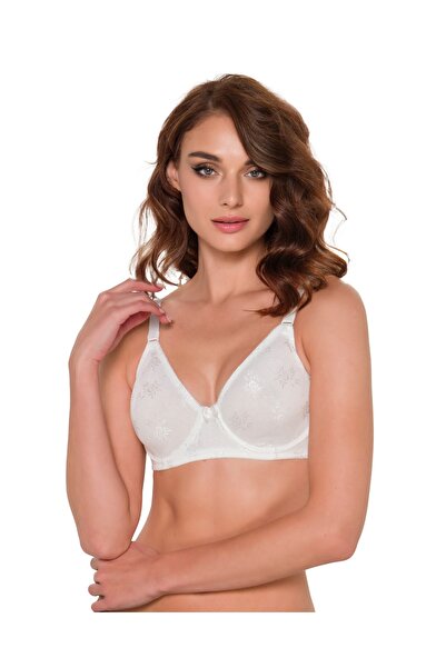 AYCI Balenli Dantel Toparlayıcı Sütyen Minimizer Krem