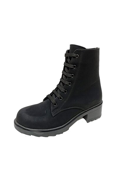 Sedef Sdf 048 Yağlı Deri Trend Fashion Kadın Bot