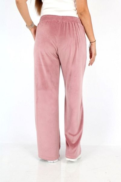 İPEK TUTUŞ Women's Velvet Front Grass Detail Trousers