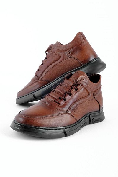 Lal Shoes & Bags Ανδρικά παπούτσια από γνήσιο δέρμα Raxel-tan