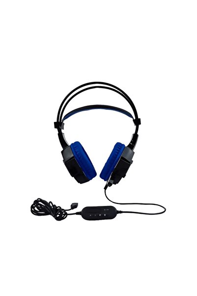 Dexim Arrow USB Kablolu Kulak Üstü Gaming Kulaklık Siyah