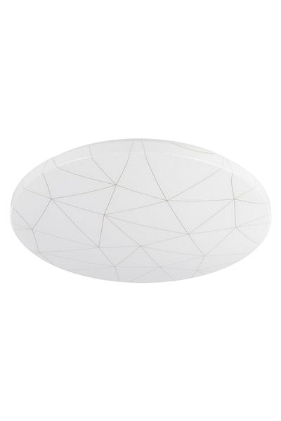 Eglo 900612   Indoor " Grater " White Color Cast Steel Led Ceiling Lamp Ip20 Max: 19.5W Diameter: 38 cm