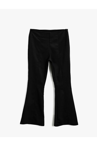 Koton Flared Trousers Ribbed