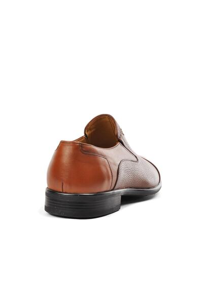 Fosco 2809 Ανδρικά κλασικά παπούτσια από γνήσιο δέρμα Tan