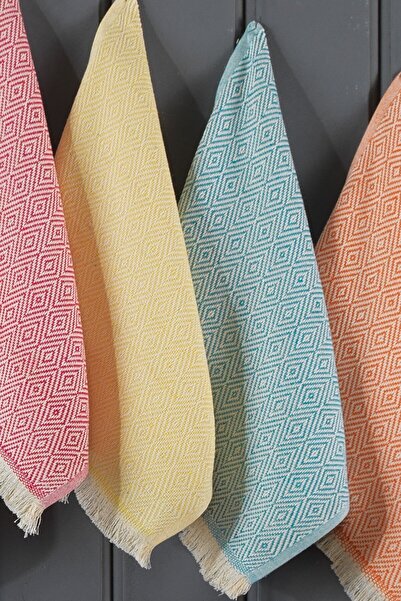 Vagonik Peshkir 30x50 Cm 3-Piece Hand Towel Set 100% Cotton