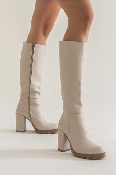 Ataköy Ayakkabı Kadın Topuklu Çizme