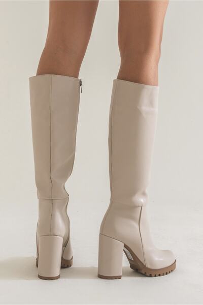 Ataköy Ayakkabı Kadın Topuklu Çizme