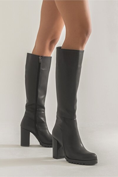Ataköy Ayakkabı Kadın Topuklu Çizme