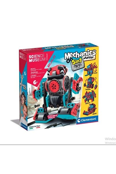CLEMENTONI Mechanical Juniore 5 In 1 Animated Robot 61360 Licensed Product