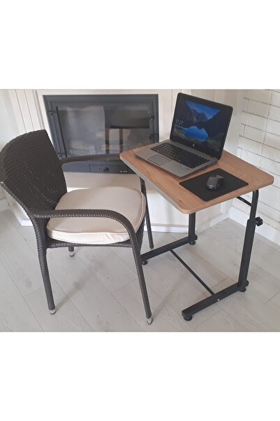 Depolife Koltuk Sehpası Notebook Laptop Bilgisayar Çalışma Masası Yükseklik A...