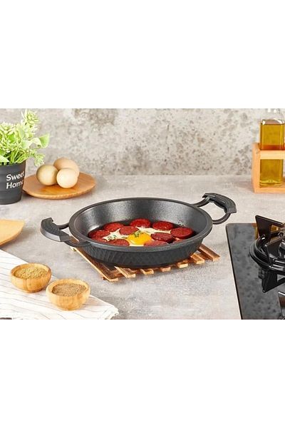 Kahramanlar 20cm Cast Iron Pan 6 Mm Code 3501