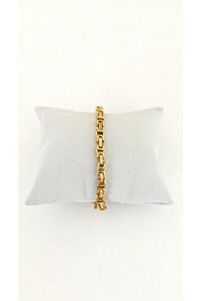 stainless steell Kral Zincir, Çelik Bileklik 5mm.