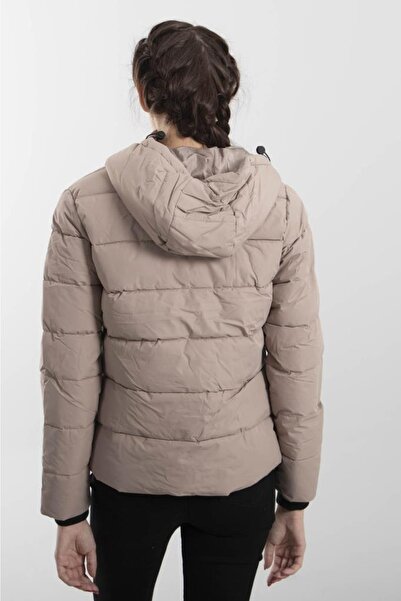 lumberjack Kadın Kapüşonlu Mont Apreskı Coat