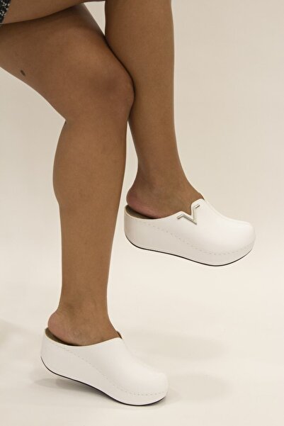 solariz Λευκές Ανατομικές Άνετες Παντόφλες