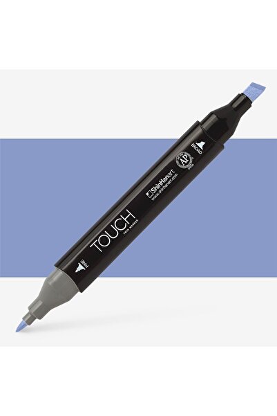Shinhan Art Touch Twin Marker Pen Double Ended Marker Pen Blue Berry Pb273