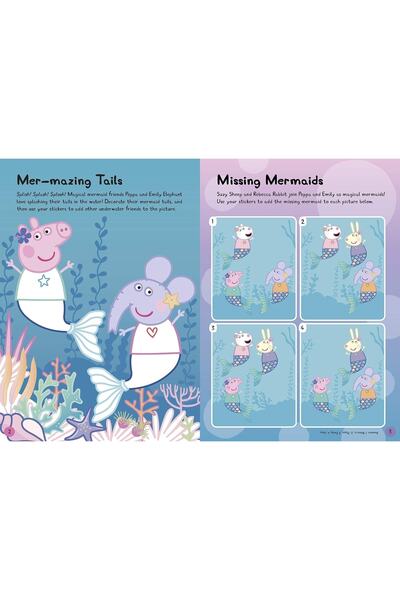 LADYBIRD BOOKS Peppa Pig: ممارسة مع Peppa: Super Phonics: كتاب ملصقات (كتاب ملصقات)