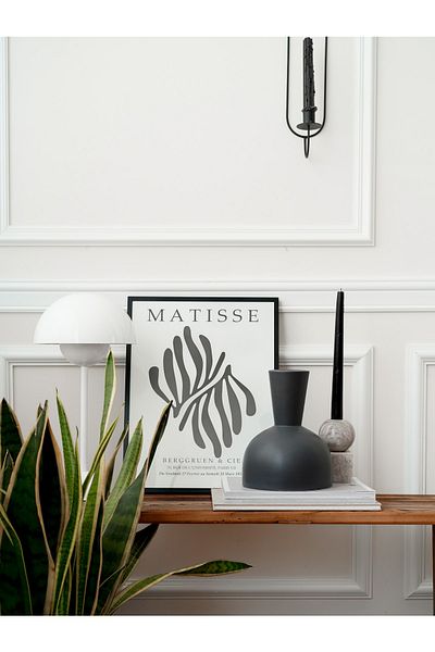 Beige & Stone Vaza decorativa Laura Scandinavian Antracit