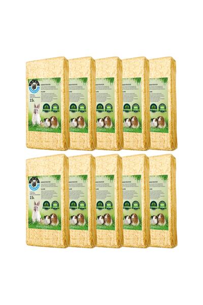 Amon Doğal Çam Kokulu Tozsuz Kemirgen Talaşı 15 Lt. 10'lu