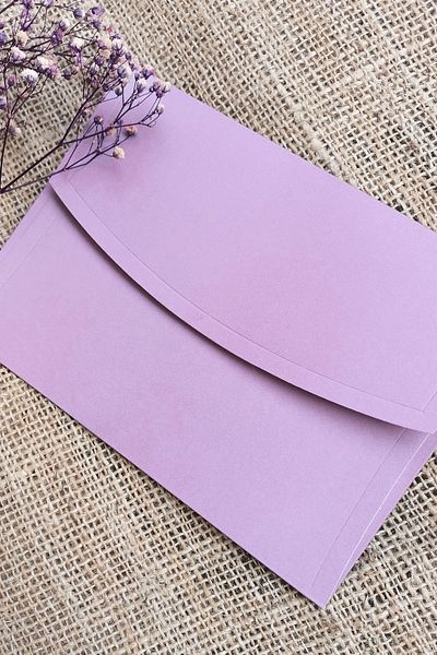 Dekorden Lilac Invitation Envelope, 100 Pieces