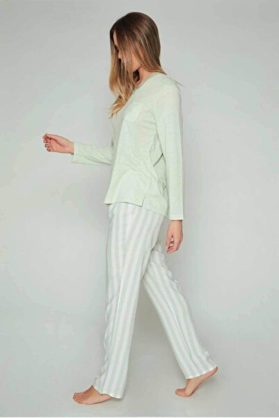 AYYILDIZ 54107 Yeşil Pijama Takımı
