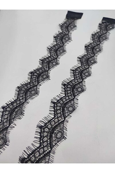 FASHİON DANTEL دانتيل أسود ملتحي بطول 3 أمتار - طول 5.5 سم