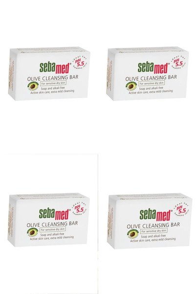 Sebamed صابون زيت الزيتون المدمج 150 جرام 4 عبوات