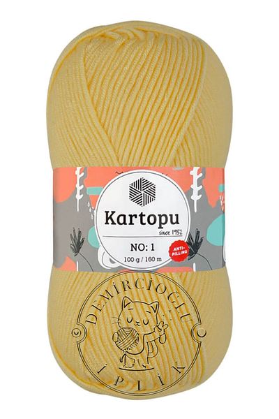 Kartopu No:1 Χειροποίητο νήμα πλεξίματος κατά του πιτσιλίσματος K331