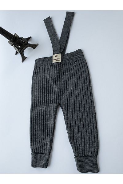 gogo bici Smoke Colored Adjustable Cross Strap Baby Kids Tights Salopet
