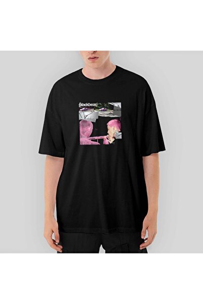Z zepplin Blackbear Cybersex - Oversize Black T-Shirt