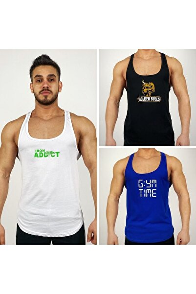 Black İstanbul 3-Piece Fitness Clothing Set