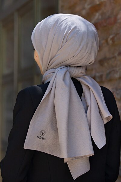 VİOLLA Жіночий бавовняний шарф Cazz, колір каменю