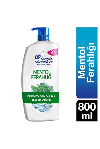 Head & Shoulders Mentol Ferahlığı Kepeğe Karşı Etkili Şampuan 800 ml