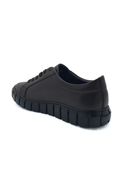 Pierre Cardin Мъжки кафяви маратонки от естествена кожа 77651