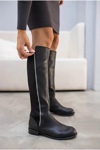 Fix 504 Koža Trend modne ženske čizme