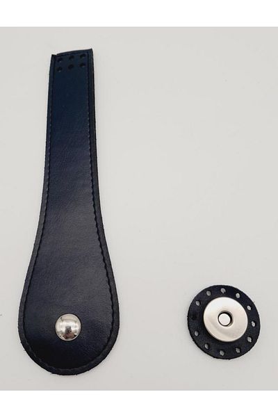 angel çanta aksesuar Μπλε Navy Blue Silver Metal Faux Leather Κάλυμμα μοντέλου αχλαδιού Oyster
