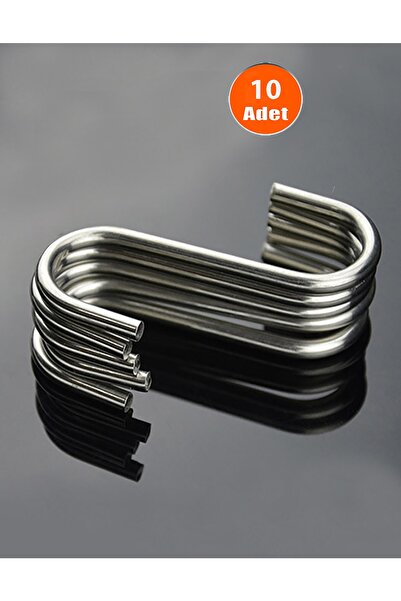 Etsylight Büyük S kanca, Kalın Metal Kanca, Kanca, S Hook, 10 adet
