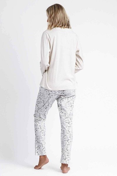 AYYILDIZ 56159 Beige Pajama Set