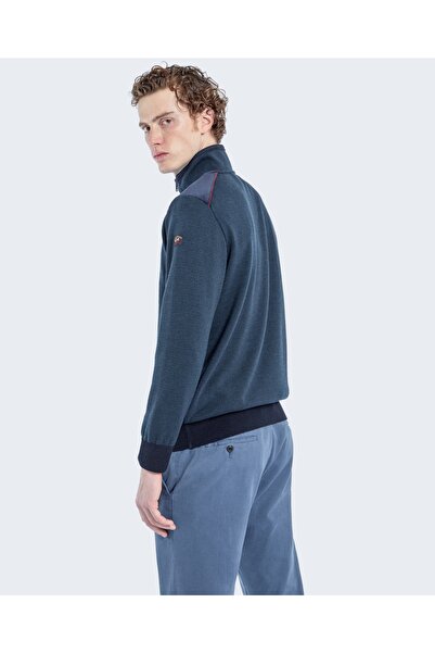 PAUL&SHARK Men's Ziped Pullover C.wWool