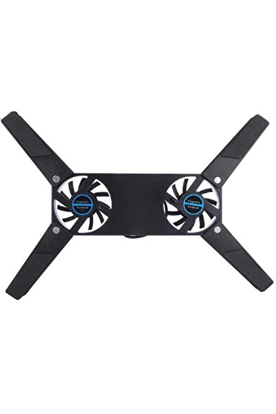 Maviaybilisim Laptop Notebook Altı Katlanabilen Usb Mini Çift Fanlı Soğutucu ...