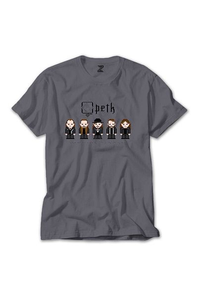 Z zepplin Γκρι μπλουζάκι Opeth Group Animation