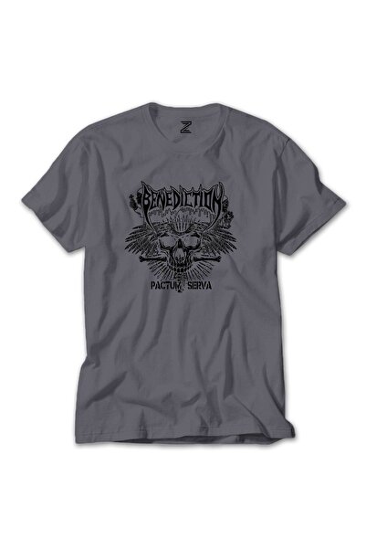 Z zepplin Бенедикціон Пактум Серва Сірий футболка