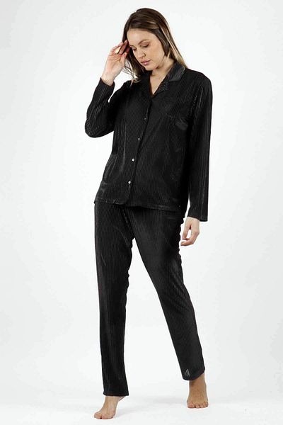 AYYILDIZ 56153 Black Pajama Set