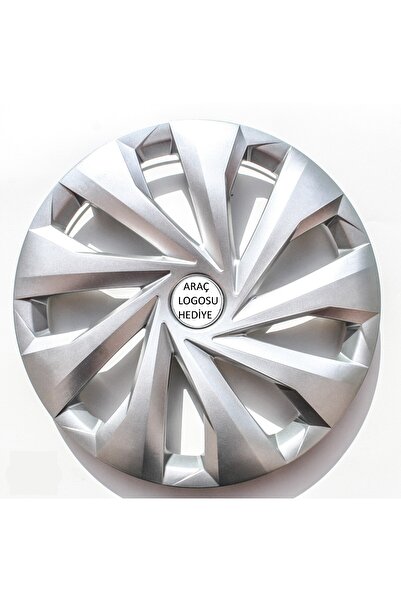 Fiat Palio 13"inç Kırılmaz 4 Adet 1 Takım Gri Jant Kapağı Seti