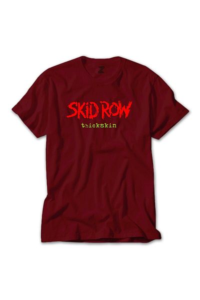 Z zepplin Червена тениска Skid Row Thickskin